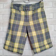 バーバリー ブルーレーベル ハーフパンツ イエローチェック 14