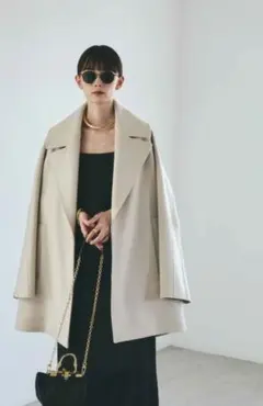 ブラウン ピーコート