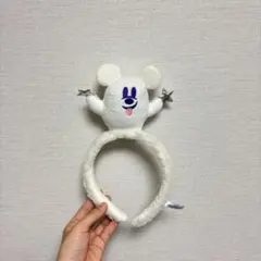 ディズニーハロウィン 2025 おばけ ゴースト カチューシャ ミッキー