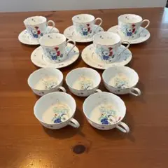 花柄 カップ＆ソーサー セットのサムネイル