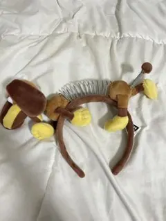 犬のキャラクター カチューシャ スプリング付き　スリンキー