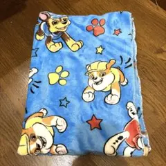 パウパトロール マルチクロス ひざ掛け ハンドメイド ボア生地 未使用