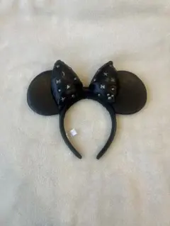 ディズニー カチューシャ 黒