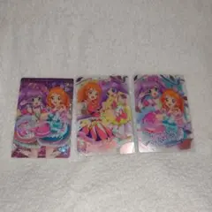 アイカツ！×プリパラ　ウエハースカード　真中らぁら×大空あかり