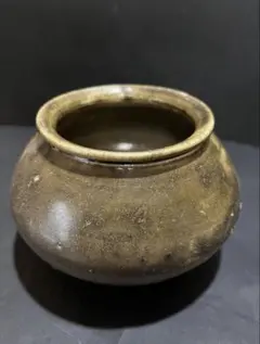 海】中国美術 黒釉中壺 骨董品 時代品 美術品 - メルカリ