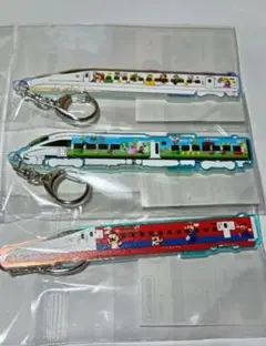 【大人気】スーパーマリオ✕JR九州オリジナルアクリルキーホルダー３種コンプリート
