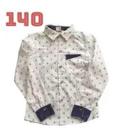 イカリ柄シャツ