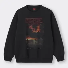 Stranger Things ブラック スウェット
