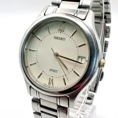 SEIKO メンズ腕時計 デイデイト V158-0AB0 シルバー - メルカリ