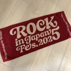 ROCK in Japan Fes. 2023 タオル
