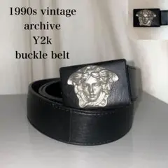 1990s vintage archive y2k ビックバックル ベルト