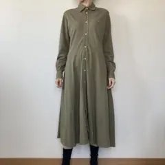 古着 ラルフローレン ロングワンピース 鹿の子素材 ワンピース polo