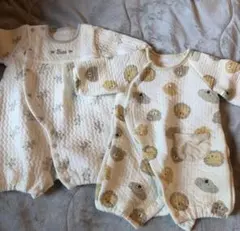 バースディ　ロンパース2セット　50-60