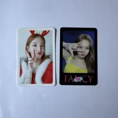 TWICE クリスマスエディション＆FANCY ナヨン トレカ2枚セット