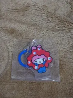 サンリオキャラクターズ　ミャクミャクなりきりアクリルチャーム　マイメロディ