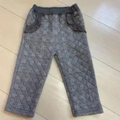 80cm ビケットクラブ　キムラタン　あったか　パンツ　グレンチェック