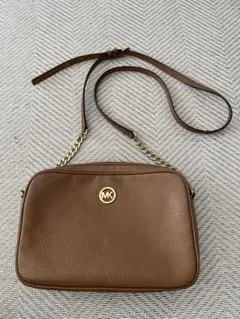 値下げしました！Michael Kors ブラウンショルダーバッグ