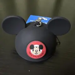 ミッキーマウス 耳付きジッパーポーチ