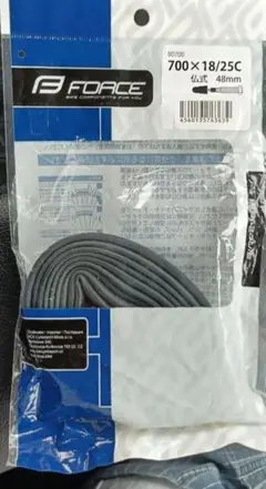 FORCE 自転車用インナーチューブ 700x18/25C 仏式48mmのサムネイル