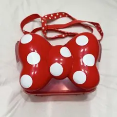 ディズニー ポップコーンバケット ミニー リボン 赤