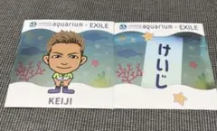 黒木啓司　サンシャイン水族館EXILEコラボシール