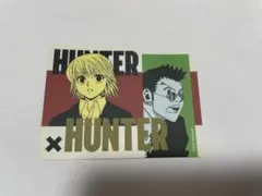 ハンターハンター　原作　ジャンフェス　ステッカー　バディ　クラピカ　レオリオ