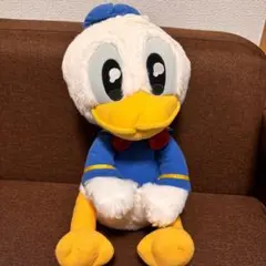 ドナルドダック ぬいぐるみ 帽子付き