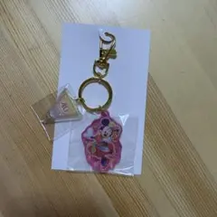 ディズニー　ミニーちゃん　キーホルダー　40周年
