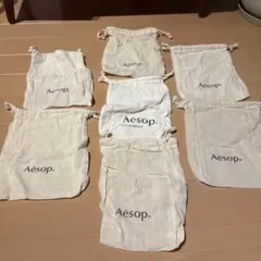 イソップ　巾着　7枚セット