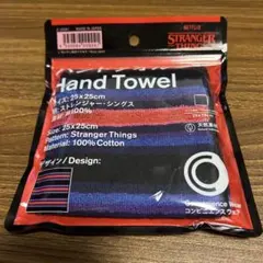 新品【STRANGER THINGS】 今治タオル 25×25cm