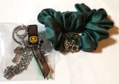 USJクールジャパン2026　名探偵コナン『横溝重悟』チャーム＆ヘアゴムセット