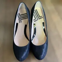 ランバン LANVIN パンプス ハイヒール ブラック 23.5cmのサムネイル