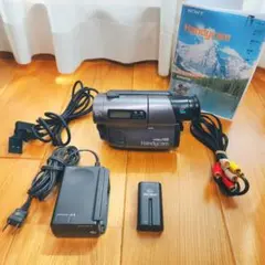 【動作確認済】 SONY Hi8 高画質 ビデオカメラ CCD-TR3 セット