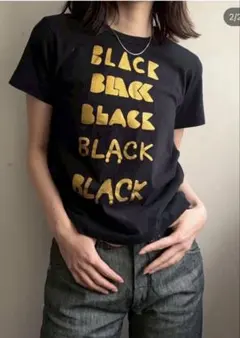 comme des garcons Tシャツ　古着　BLACKのサムネイル