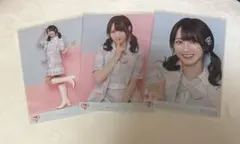 イコラブ 野口衣織 生写真 マカロン チェック衣装 武道館 コンプ