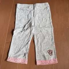 Angel blue kids グレー ボトムス レース付き