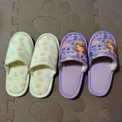 ディズニー　スリッパ　ソフィア&ファンタジースプリングスホテル