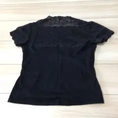 ユキコハナイ　￼ブラック レース 半袖トップスのサムネイル