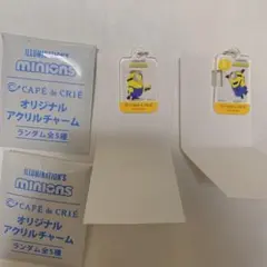 カフェドクリエ ミニオン アクリルチャーム