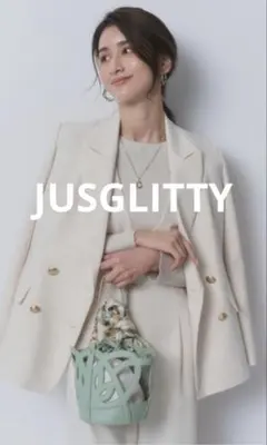 JUSGLITTY ダブルジャケット オフホワイトのサムネイル