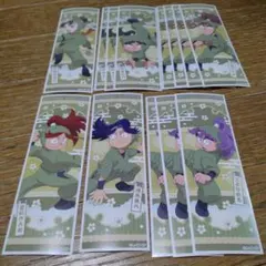 忍たま乱太郎　ロングステッカー　3年生