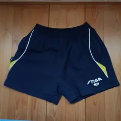 STIGA 卓球用 ゲームパンツ ネイビー XXS