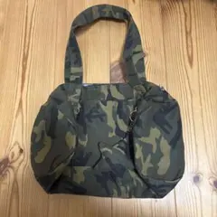 迷彩柄トートバッグ ブラックショルダーバッグ 2点セット即購入⭕️のサムネイル