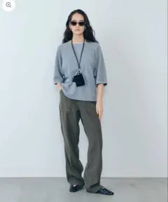 THE SHINZONE INLAYED HALF SLEEVE TEEのサムネイル