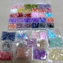 ガラス製　クラックビーズ　大量　まとめ売り