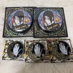 NARUTO ナルト うちはイタチ 缶バッジ ベースヤード - メルカリ