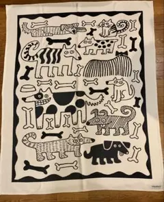 北欧スウェーデンKLIPPAN/クリッパン.ビンテージ大判コットンブランケット