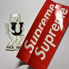 RIPNDIP リップンディップ　ステッカー　supreme 3枚セットのサムネイル