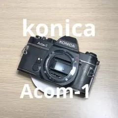 s0927605 通電未確認 バッテリー交換必須 KONICA コニカ ACOM-1 フィルムカメラ カメラ レトロ ブラック アンティーク 人気 中古品 s0927605 通電未確認 バッテリー交換必須 KONICA コニカ ACOM-1