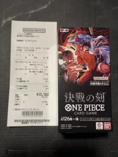 ONE PIECEカードゲーム 決戦の刻 BOX シュリンクなし ペリペリあり